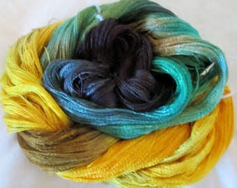 Hand dyed Tencel Yarn - 900 yds. Lace Wt. Tencel Yarn THAILAND