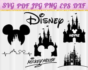 Magic kingdom svg | Etsy