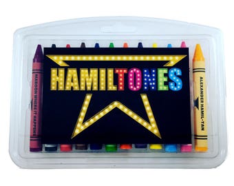Hamiltones Crayons - Hamilton Musical Themed Gift