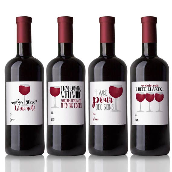 Funny Wine Labels Printable Printable Blank World