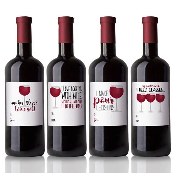 Funny Wine Labels Printable - Printable Blank World