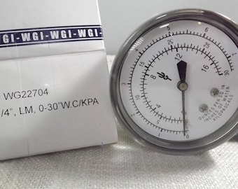 Vintage Pressure Gauge, NOS Steampunk, Altered Arts Assemblage, Man Cave Industrial Decor