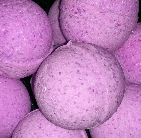 Lavender 9 oz Bath Bombs XL Purple Bath Bomb Huge Bath Bomb