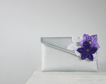 Purple Clutch | Bridesmaid Clutch | Custom Clutch in your choice of color