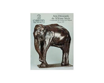 Christies / Auction Catalog / Monaco / Art Deco / Art Nouveau / 20th Century Arts / Decorative Arts / Furniture / Bugatti / Glass / Prouvé