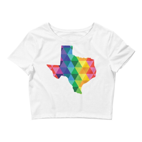 Women’s Crop Texas Tee