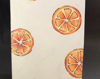 Petite Folded Notecards - Oranges