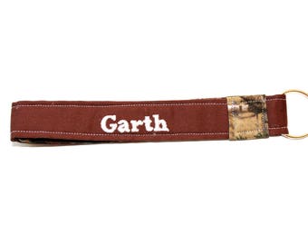 Personalized Keychain Wristlet / Key Fob