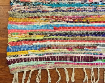 FREYA Vintage Scandinavian Rag Rug