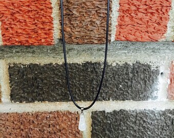 Apophyllit pendant Teardrop Necklace
