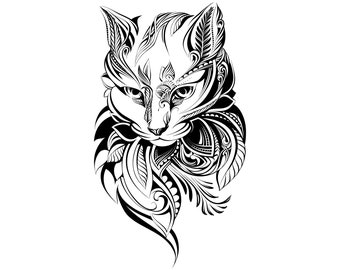 Free Free Mandala Cat Svg 869 SVG PNG EPS DXF File