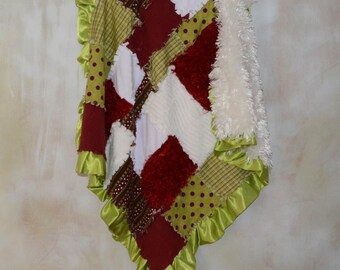 My Sweet Little Elf Christmas Baby Blanket