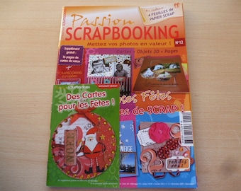 Book passion scrapbooking n 12 for the creation of Christmas memories