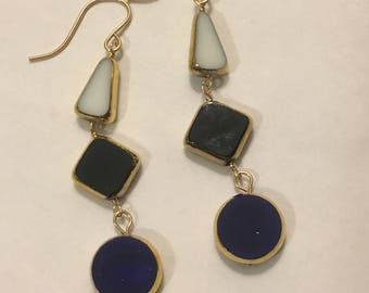 Vintage Glass Earrings