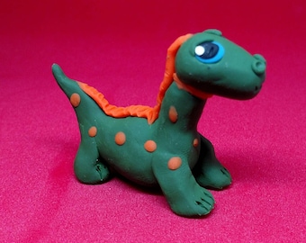 clay dinosaur cute