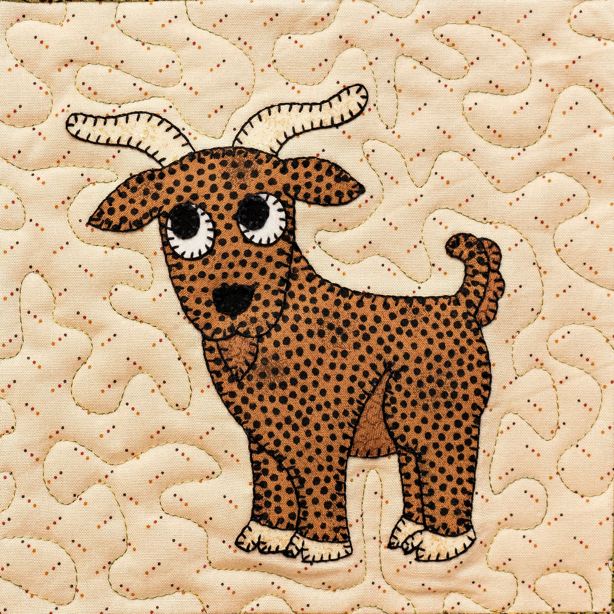 Goat pdf applique pattern baby or childs quilt pattern Goat pdf applique pattern baby or childs quilt pattern