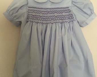 Hand smocked dress --size 2