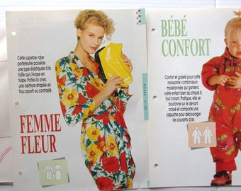 PASSION ref.6 - JUMPSUIT baby and women's dress wallet sewing pattern