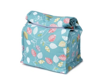 Insulated lunch bag - Leaves