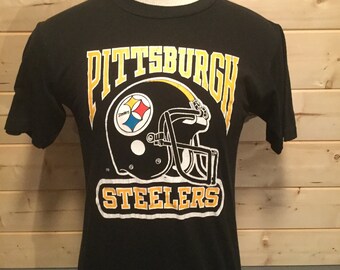 Vintage 1980's Pittsburgh Steelers 50/50 T-Shirt