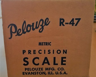 Vintage Pelouze Scale R-47