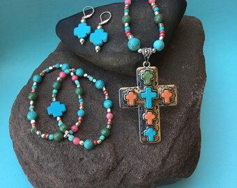 Southwestern Cross Trio Set