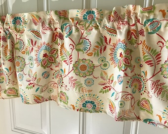 Fiesta flower kitchen Curtain Valance