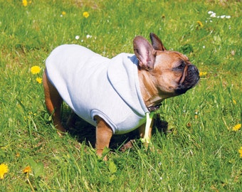 Dog Hoody - Jersey Dog Top - Colorful hoody ribbons - Dog Clothing - Pet Clothes - Available to Any Breed