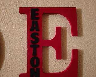 8in wooden custom name letters!