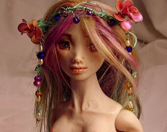 BJD Mermaid Fairy Doll OOAK Sarah Pierzchala