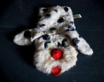 Super Cute Vintage Dog Hand Puppet