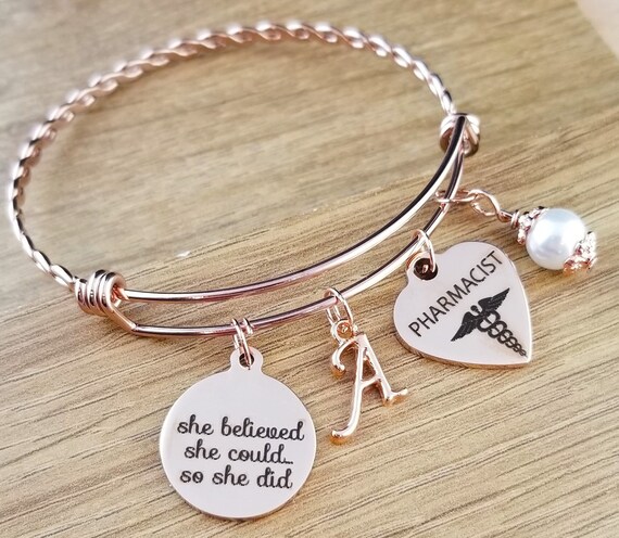 Rose Gold Pharmacy Graduation Pharmacist Gift Graduation Gift Graduation Gift for Her Senior 2018 Senior Gifts Graduation Gift for Daughter