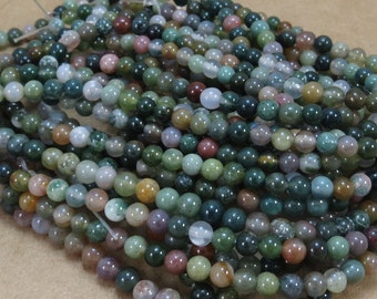 Fancy Jasper Beads, Multi-Colored Jasper Strand, Natural 4mm beads, 16" inch Strand, Beading Supplies, Jewelry Supplies, Item 628pm