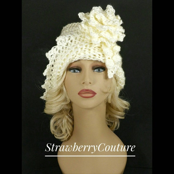Crochet Hat 50th Birthday Gift for Women Womens Hat Trendy