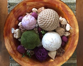 Potpourri and decorative balls
