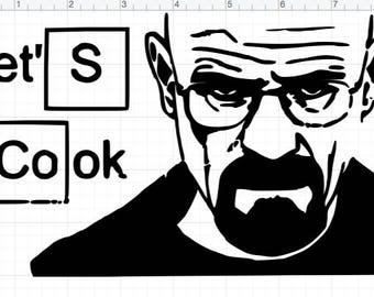 Vinyl Decal "Let's Cook"