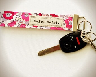 Liberty of London Words Matter Key Fob