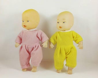 Retro dolls Baby toy Plastic doll Soviet Toys Collectible Retro toy Girl toys Children collector Dolls