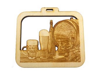 Personalized Beer Gift - Gift for Beer Brewers - Beer Gift - Brewery Ornament