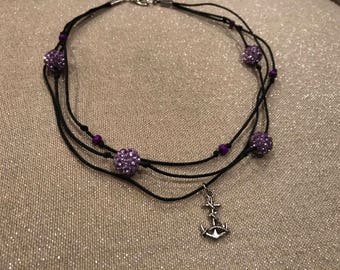 Glitter necklace