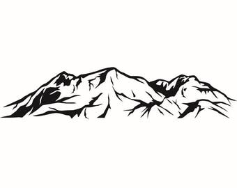 Free Free 108 Colorado Mountain Svg SVG PNG EPS DXF File