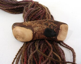 Medium Hair Barrette, Driftwood, lifetime guarantee, NO GLUE, natural hair accessory, long thick hair, wooden jewelry, french clip