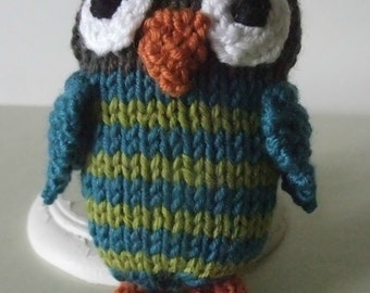 Knitting Pattern for Little Owlet
