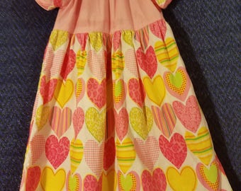 Peasant Heart Dress