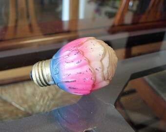 Antique Rose Shaped Figural Light Bulb