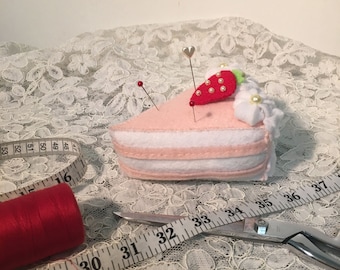 Strawberry Cake Pin Cushion