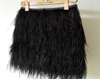 13.78 inches(35cm) mini ostrich feather skirt for party, ball, wedding ... #SKT004