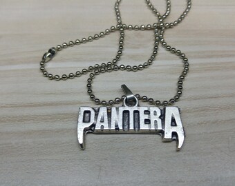 Pantera Necklace 925 Silver Plated