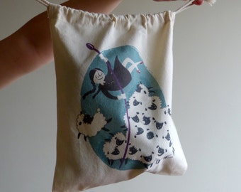 Project bag - Sheep-hopping