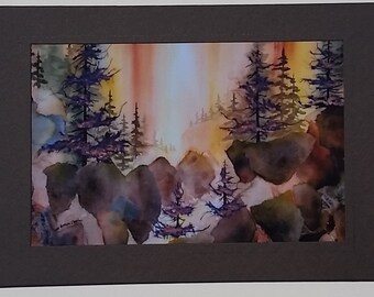 Note Card Autumn Glow